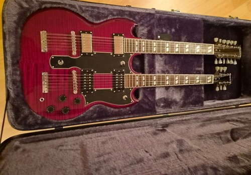 Epiphone eds 1275 double - epiphone, neck