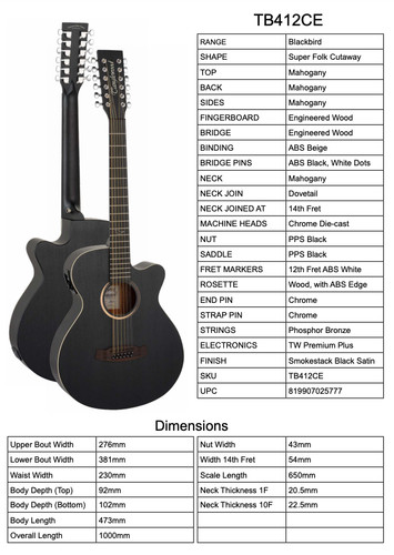 Gitarre tanglewood modell - gitarre, tanglewood,