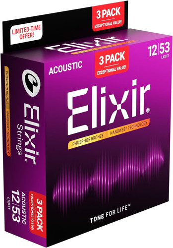 Elixir 16052 phosphor bronze - phosphor,